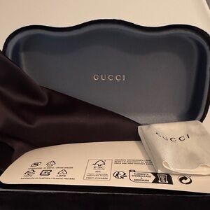 Gucci Black Sunglasses Case